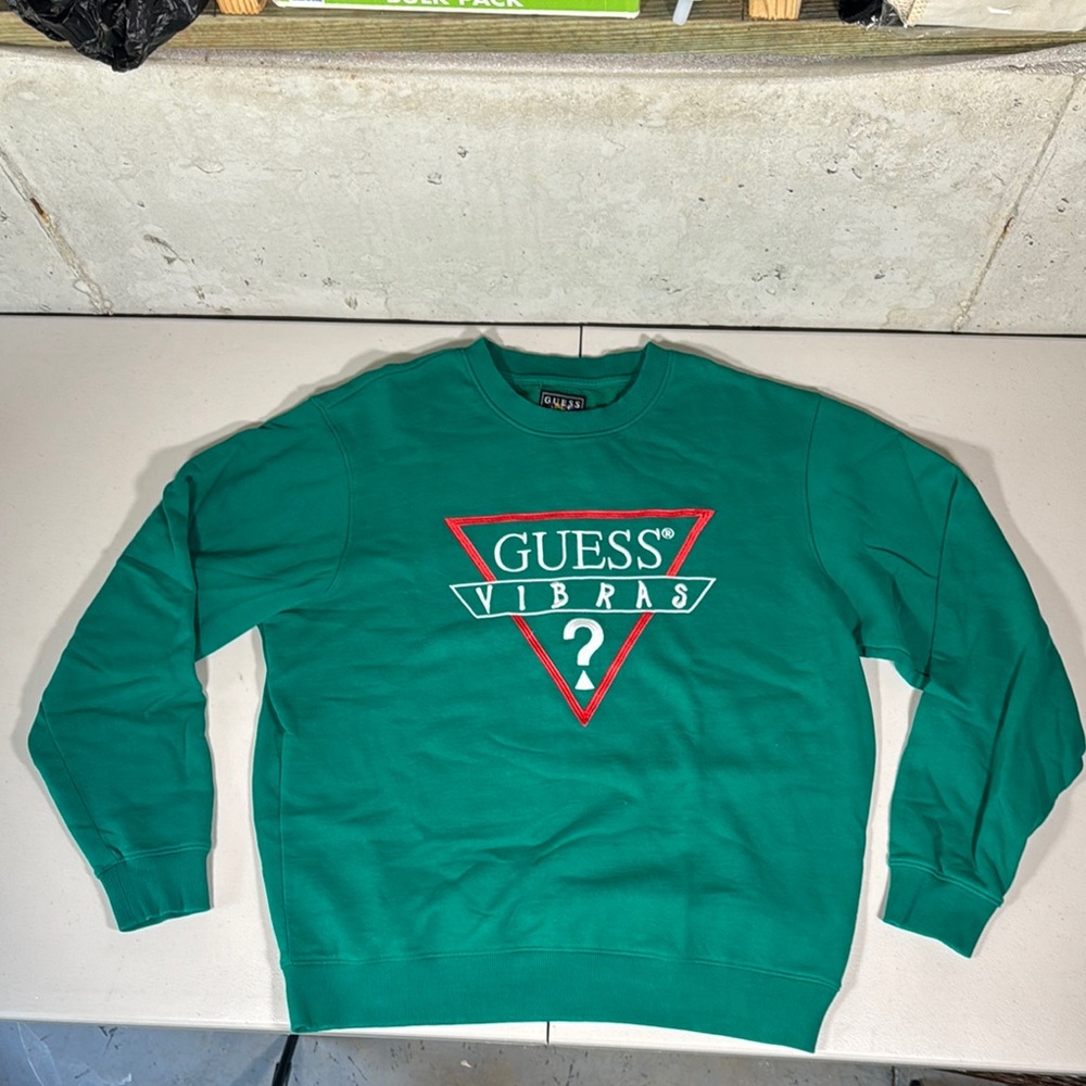GUESS Green Men's Sweater